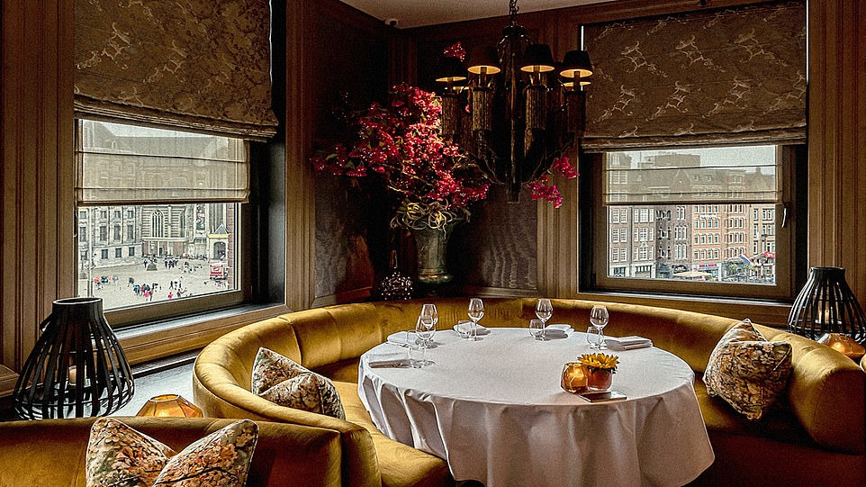 The best fine-dining restaurants have been named by Tripadvisor, with Restaurant Bougainville (above) in Amsterdam taking the top spot