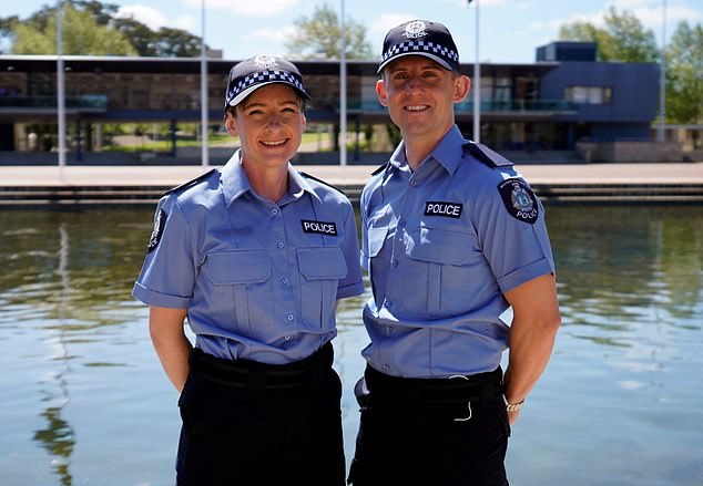 Police officers Anna Miller and Ben Woods both left the UK and moved to Australia to start a new life