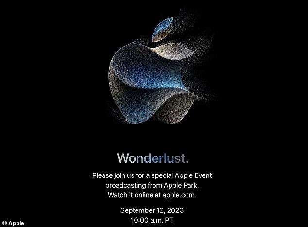 Apple hat die Fans bereits mit einem Werbebild der Veranstaltung mit dem Codenamen „Wanderlust“ und dem Apple-Logo in pudergrauem Design geärgert