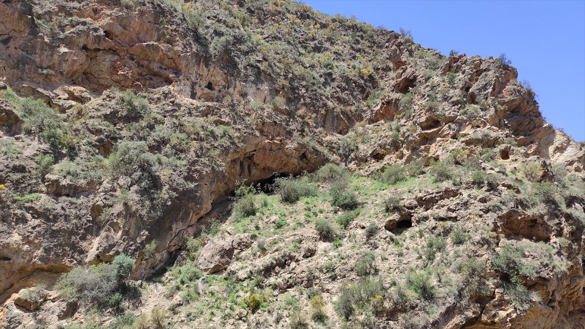 Eingang der Cueva de los Murciélagos de Albuñol 
