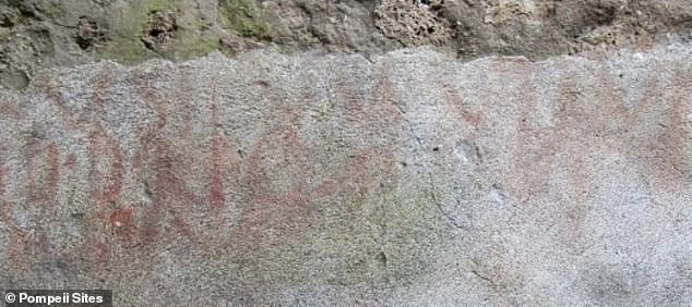 Archäologen haben kurfürstliche Inschriften in einem antiken Haus in Pompeji entdeckt, das bekanntermaßen durch den Ausbruch des Vesuvs im Jahr 79 n. Chr. zerstört wurde