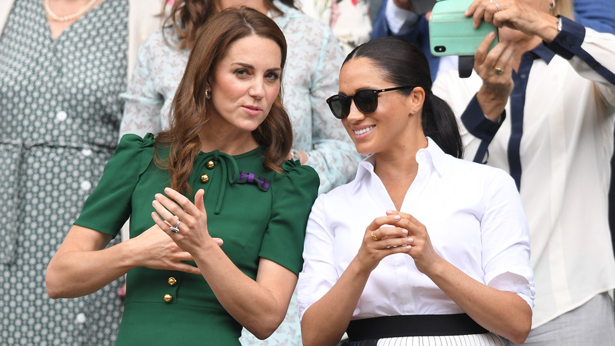 Kate Middleton und Meghan Markle in London für Wimbledon