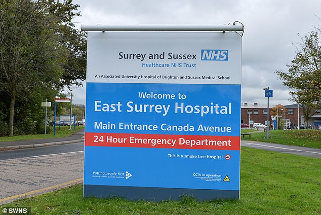 Der abgebildete Surrey and Sussex NHS Healthcare Trust erklärt, dass die Methode als „Ablenkung“ eingesetzt werden kann.