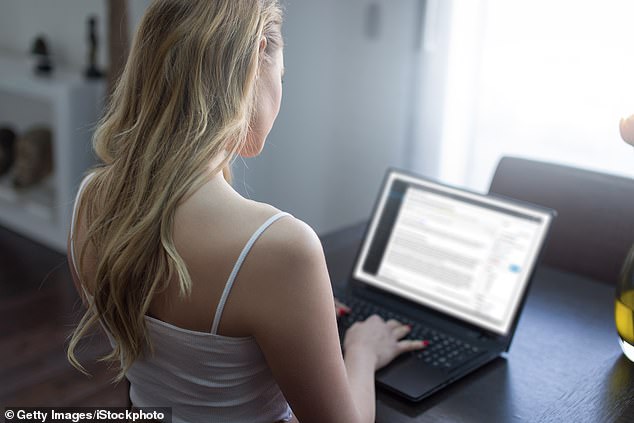 A 2022 survey by the eating disorder charity Beat found 87 per cent of those polled claimed content they had found online fuelled their illness (Stock Image)