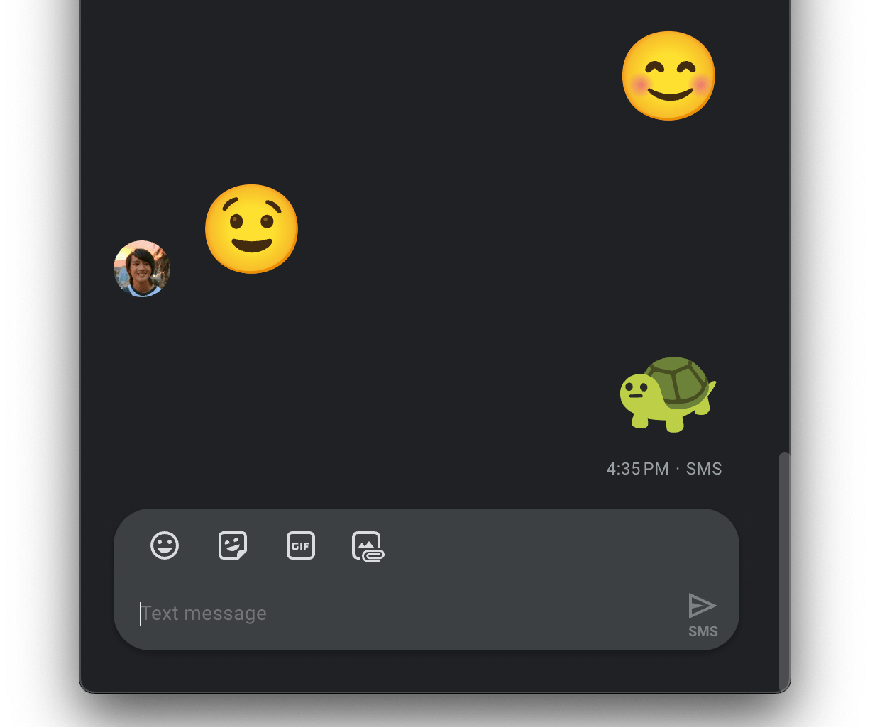 Google Messages-Web-Emoji