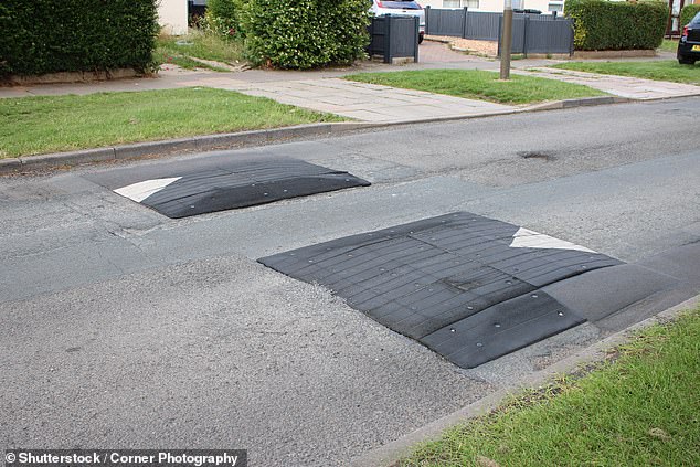 The latest iteration of the Highways (Road humps) Regulations 1999 dictates that all speed bumps must be at least 900mm in length and with a height between 25mm and 100mm at its tallest point. No vertical face or material forming the speed hump may exceed 6mm and the gradient of a speed bump must be no more than 1:10