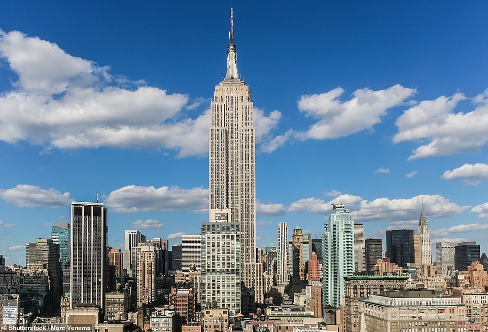 When measuring to the very top of the antenna, the Empire State Building clocks in at a mighty 443 meters - making it the fourth tallest building in New York City, the sixth tallest in the United States, and the 43rd tallest tower in the world