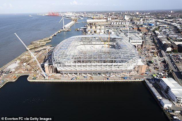Für Evertons zukünftiges Heimstadion am Bramley-Moore Dock gab es Großbritannien und Irland. Das Liverpooler Anfield-Stadion war nicht im Rennen, da seine Spielfeldgröße nicht den UEFA-Anforderungen entspricht