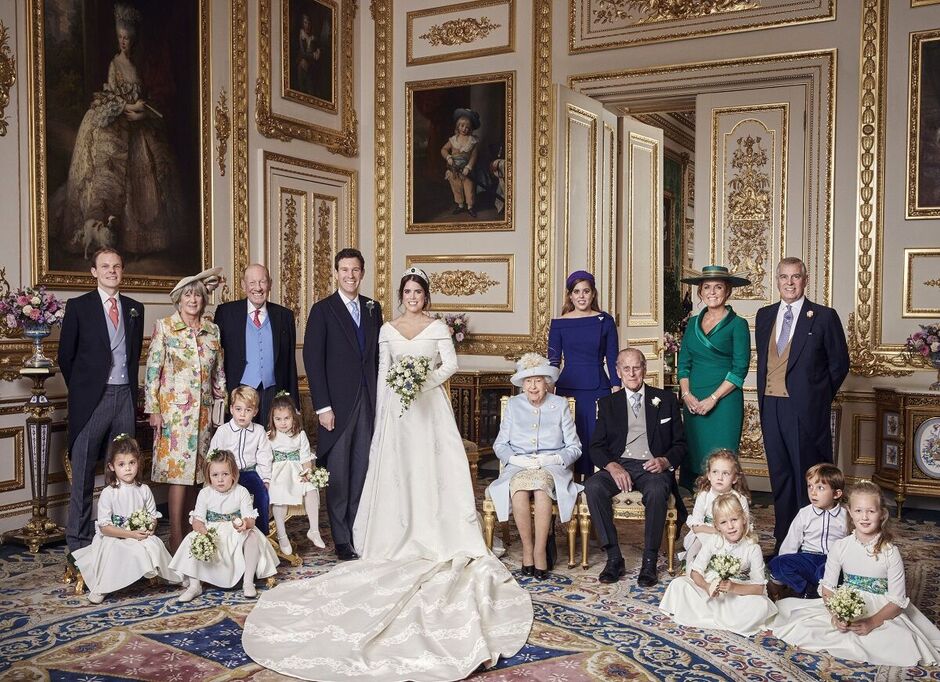 Das offizielle Foto von Prinzessin Eugenies Hochzeit