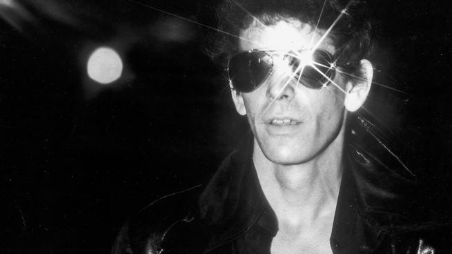 Lou Reed mit Sonnenbrille