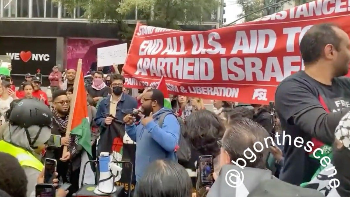 Protest der Palästinenser in New York