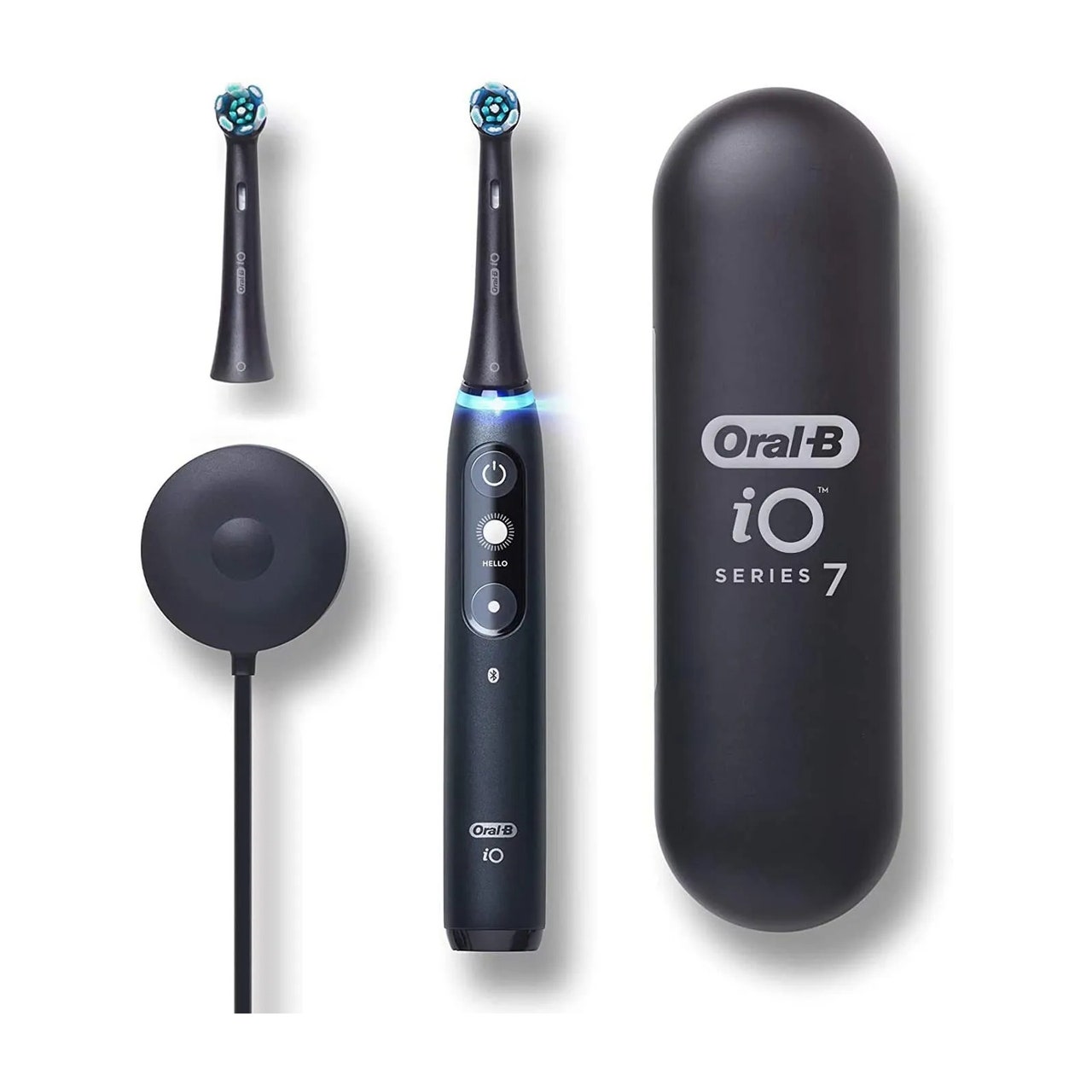 Elektrische Zahnbürste Oral-B iO Series 7 auf weißem Hintergrund