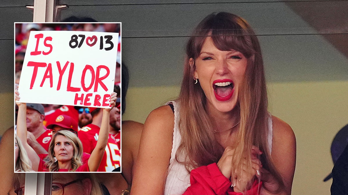 Taylor Swift feuert Travis Kelce aus der Privatsuite beim Spiel der Kansas City Chiefs an