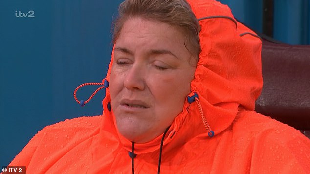 Tantrum: While Big Brother has instructed the housemates to remain as happy as possible throughout the task, Kerry incensed viewers as she burst into tears and screamed