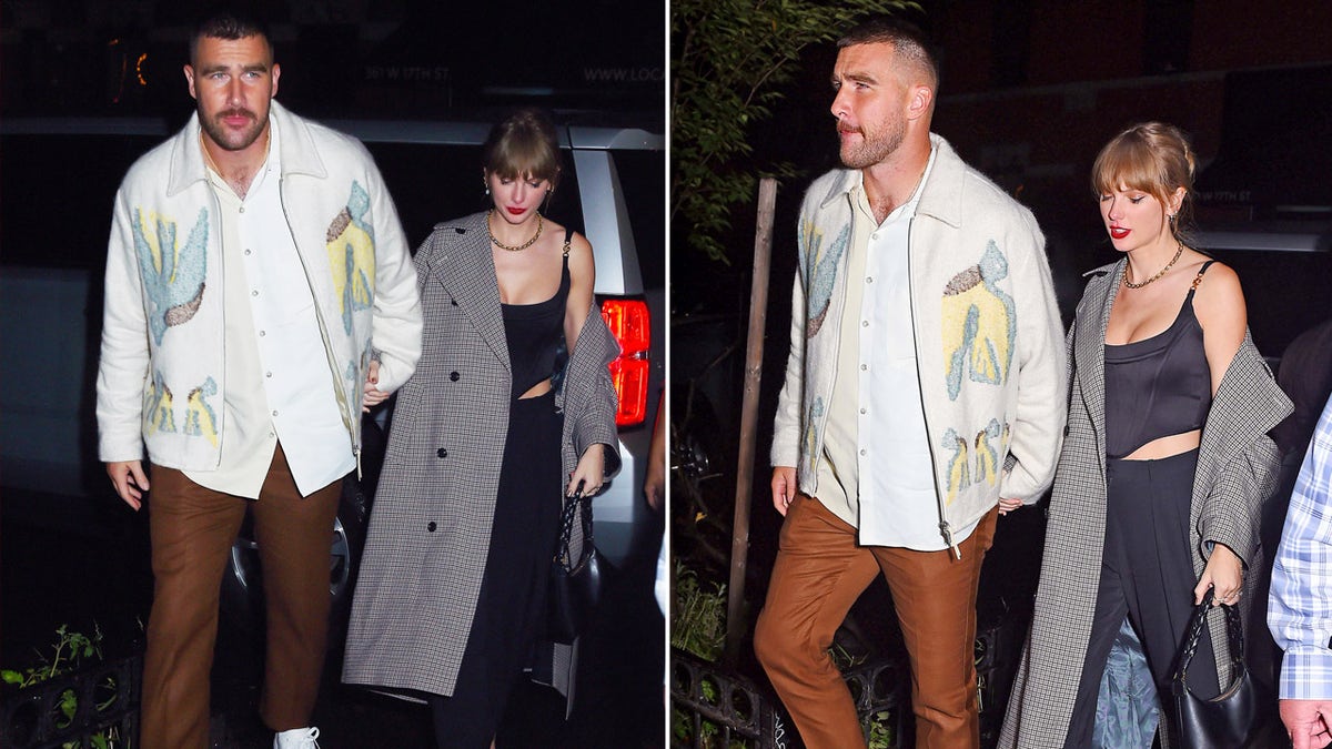Travis Kelce hält bei einem Date in New York Taylor Swifts Hand