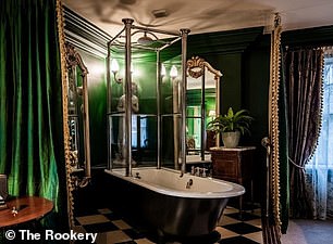 Bedrooms at The Rookery might have a four-poster bed, vintage bathroom fittings and a writing desk