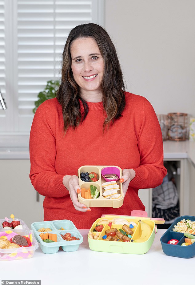 Mutter und Autorin Ciara Attwell, 42, hat sich im letzten Jahrzehnt auf Anregung ihrer damals wählerischen kleinen Tochter der Neuerfindung von Lunchpaketen gewidmet