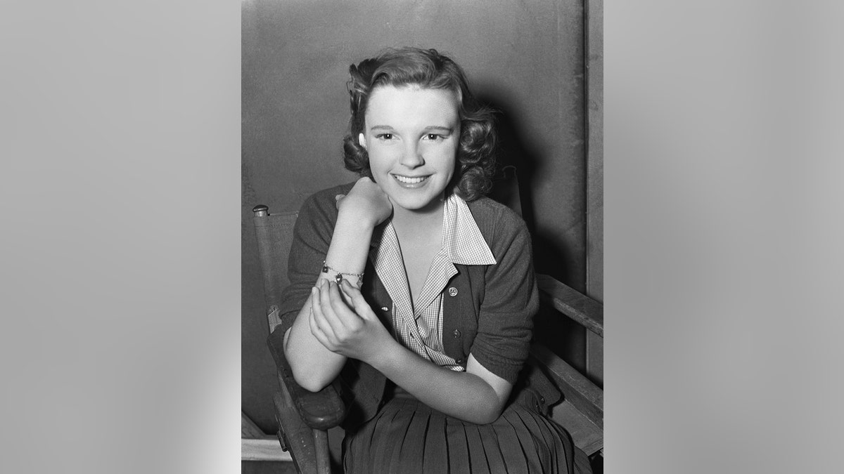 Judy Garland lächelte als Kind