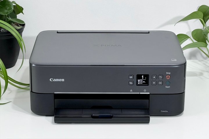 Der Pixma TS6420a von Canon ist ein kompakter und gut aussehender Drucker.