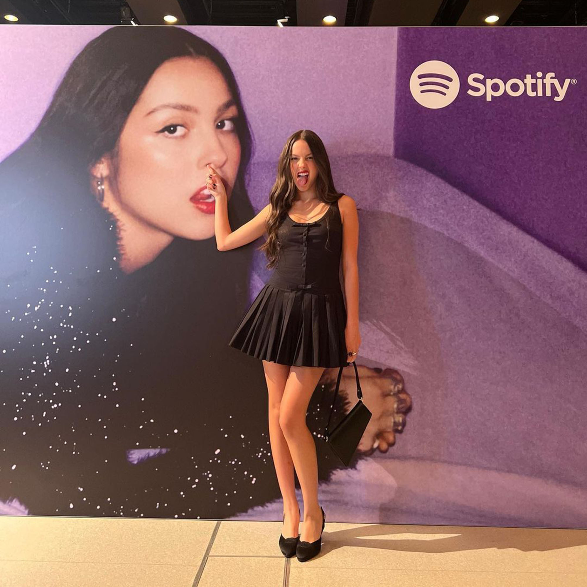 Olivia Rodrigo bei einem Spotify-Event