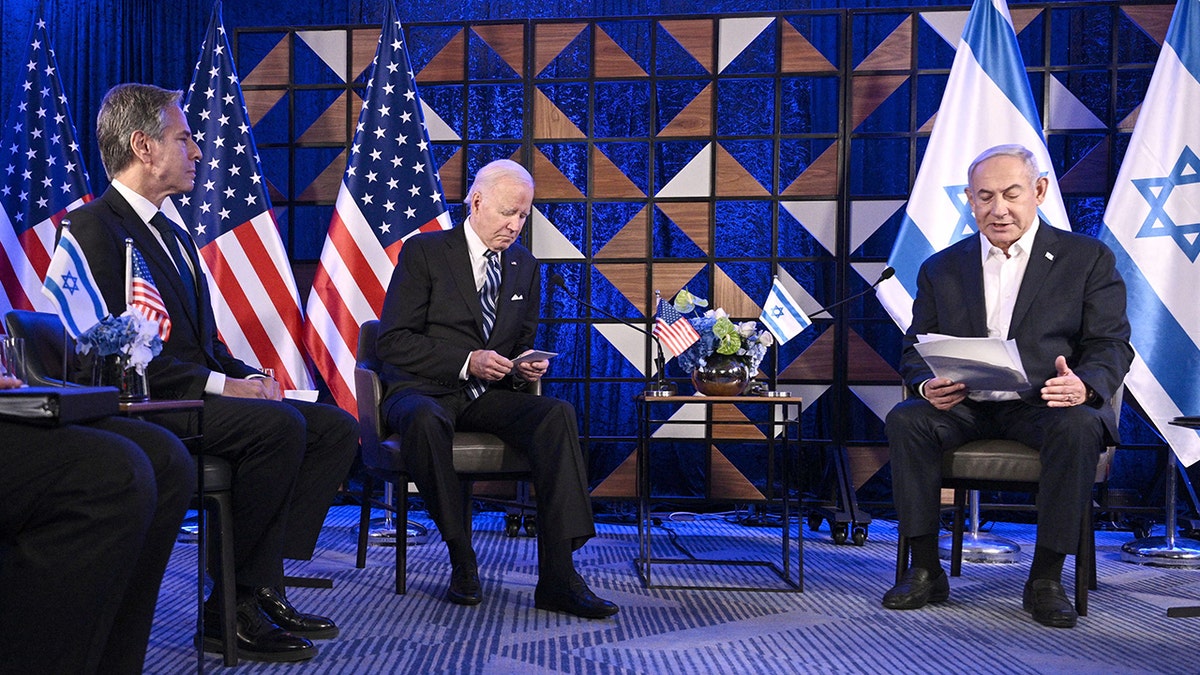 Blinken, Biden, Netanjahu