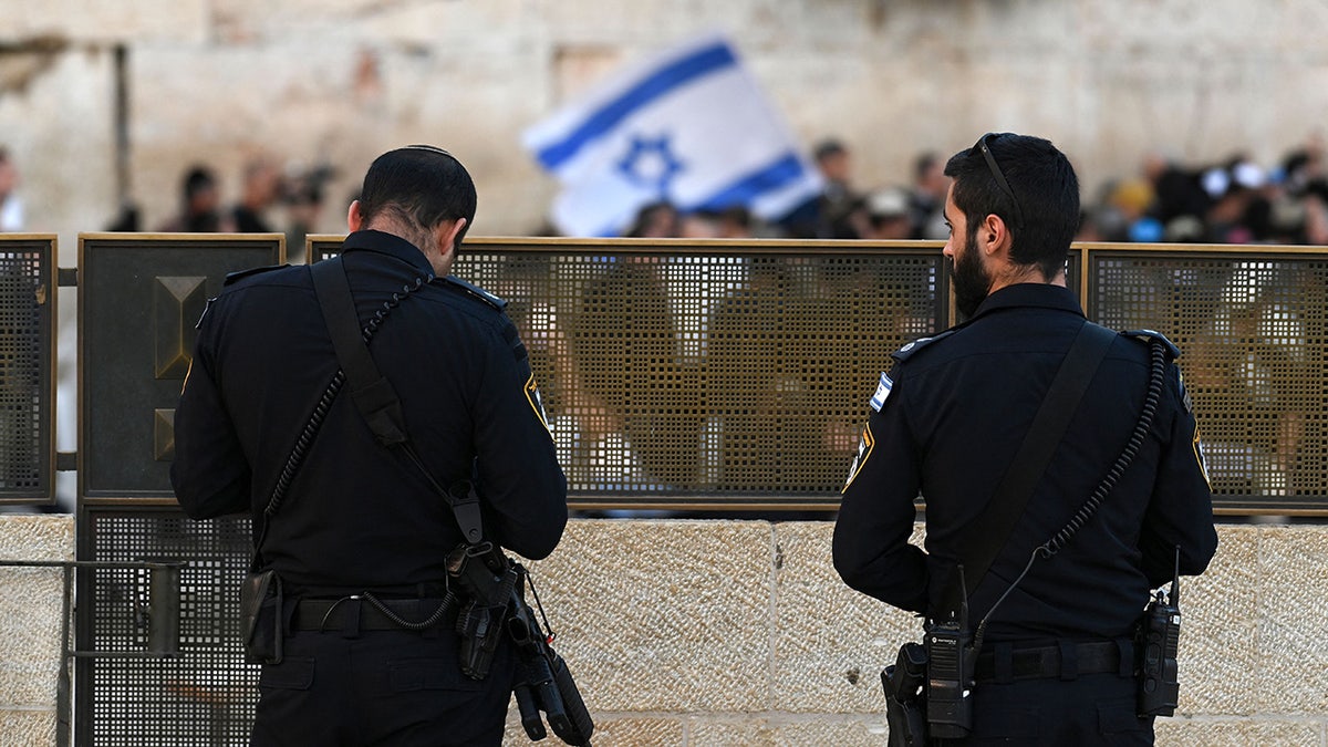 Israelische Polizei in Jerusalem