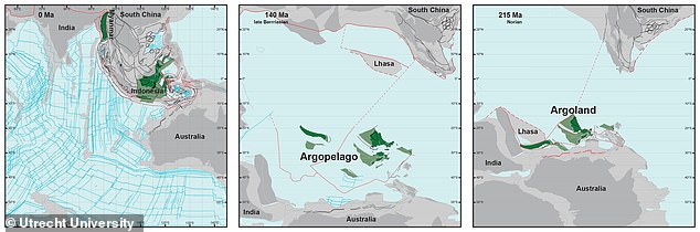 Der theoretisierte Kontinent Argoland löste sich vor Millionen von Jahren von Australien ab und wanderte nach Nordwesten, doch seine endgültige Heimat war bisher unbekannt.