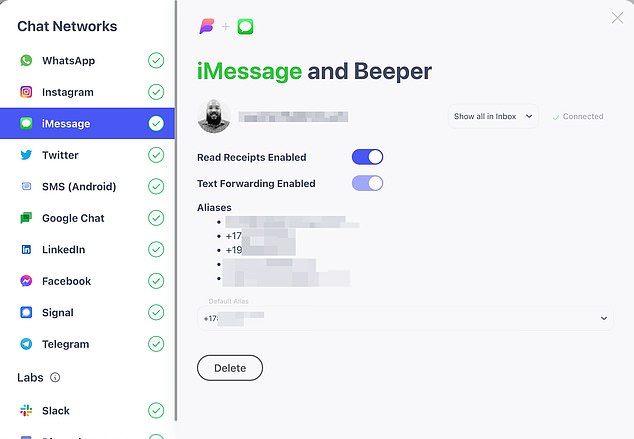 Sie können viele Messaging-Apps in Beeper ausführen (Beeper)