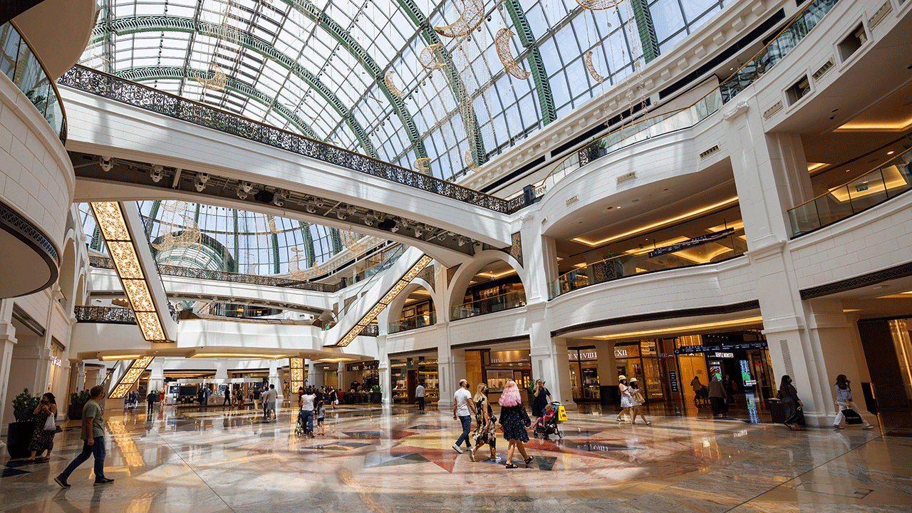 Im Inneren der Dubai Mall