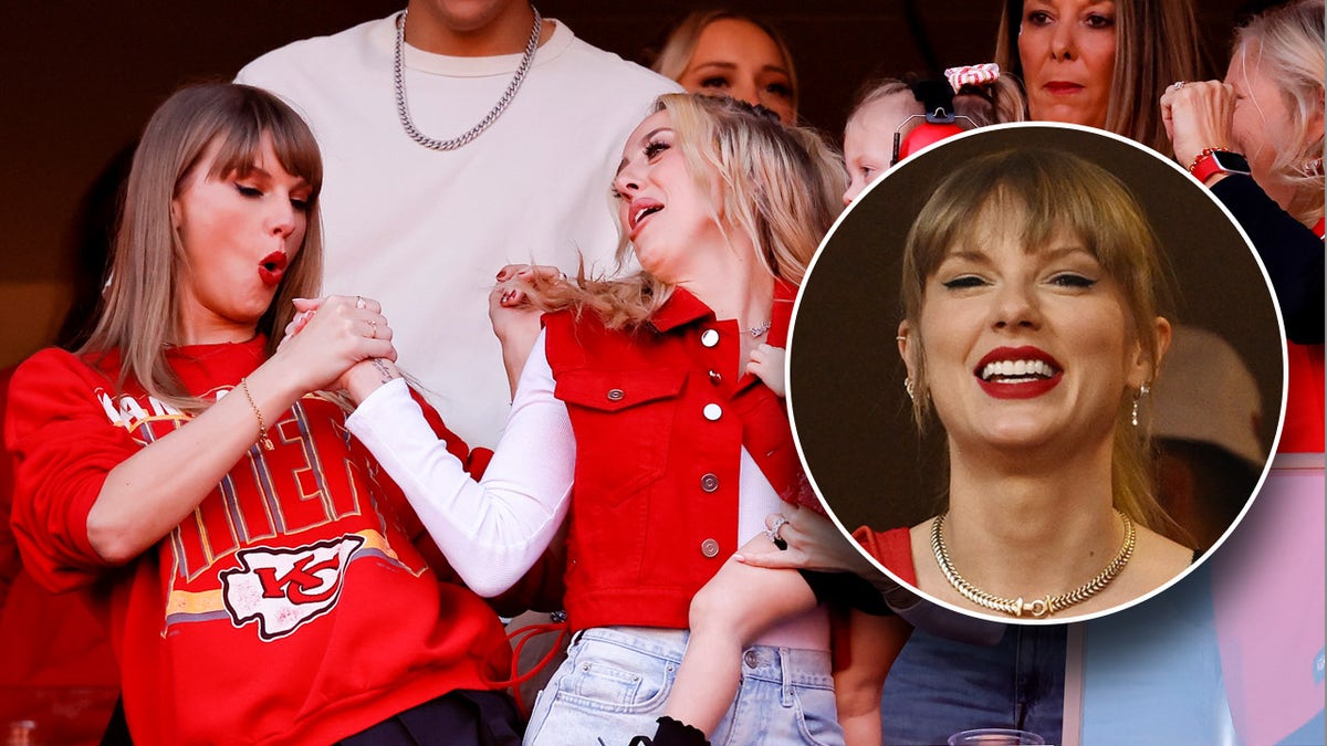 Taylor Swift schüttelt Brittany Mahomes in Kansas City heimlich die Hand
