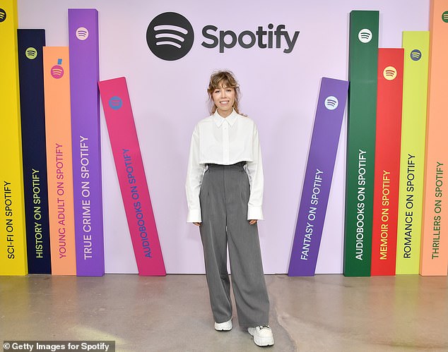 Jennette McCurdy attends The Future of Audiobooks Event with Spotify 2023 on October 3 in New York City