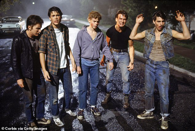 Rob Lowe was the pretty boy opposite Tom Cruise and Patrick Swayze in The Outsiders