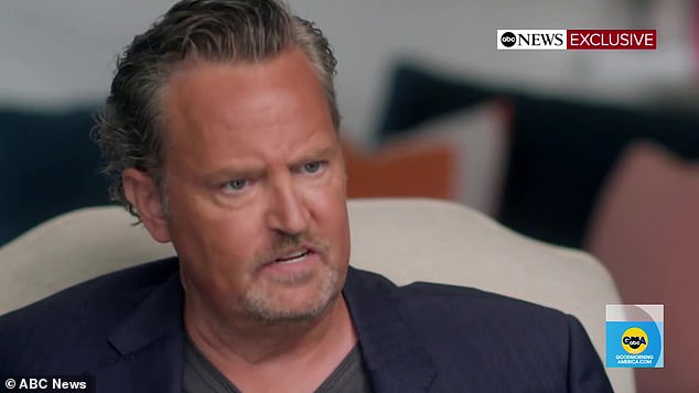 Matthew Perry detailed his battle with addiction, fame, and life in his memoir