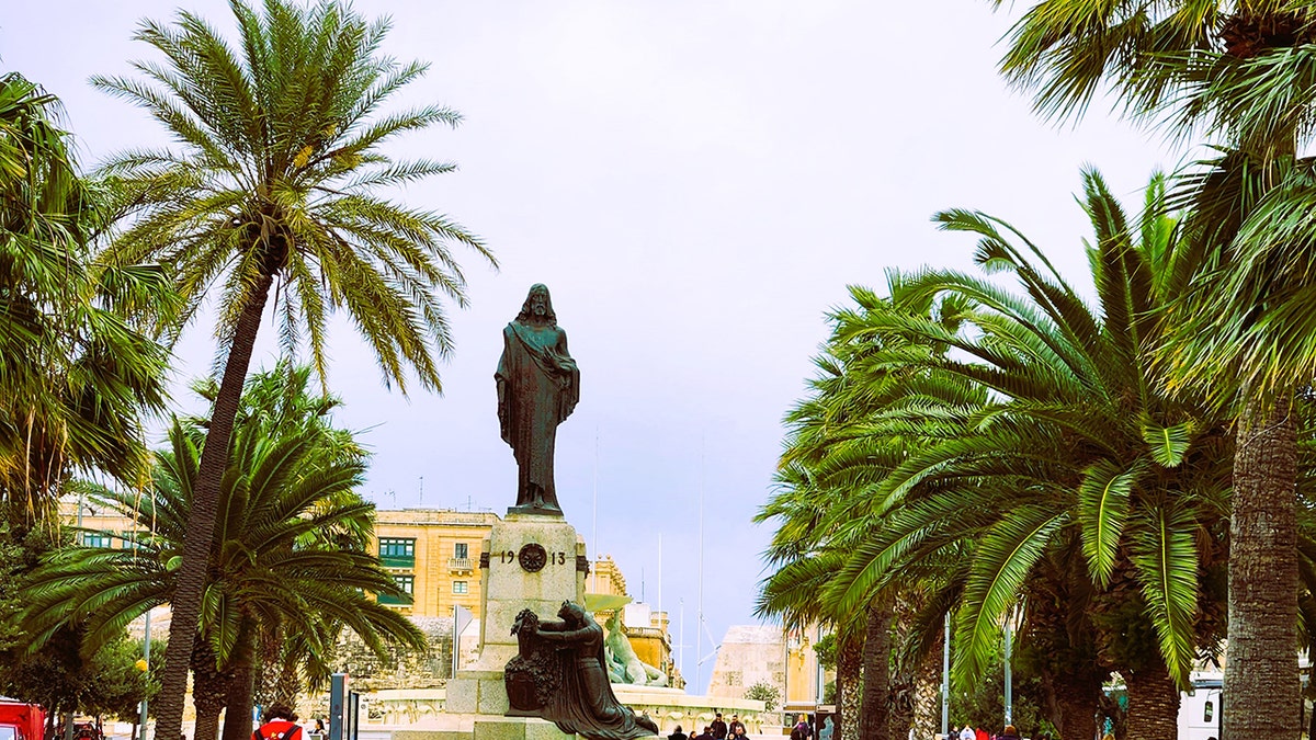 Statue von Jesus Christus in Floriana, Malta