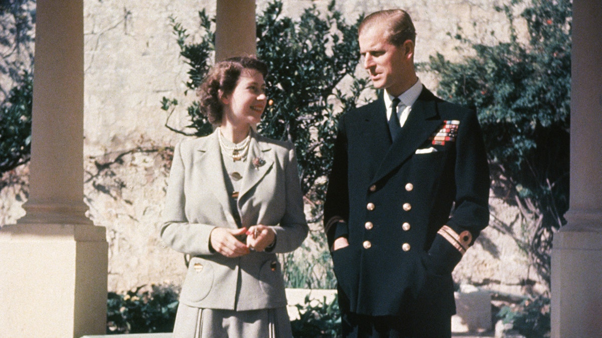 Prinzessin Elizabeth und Prinz Philip