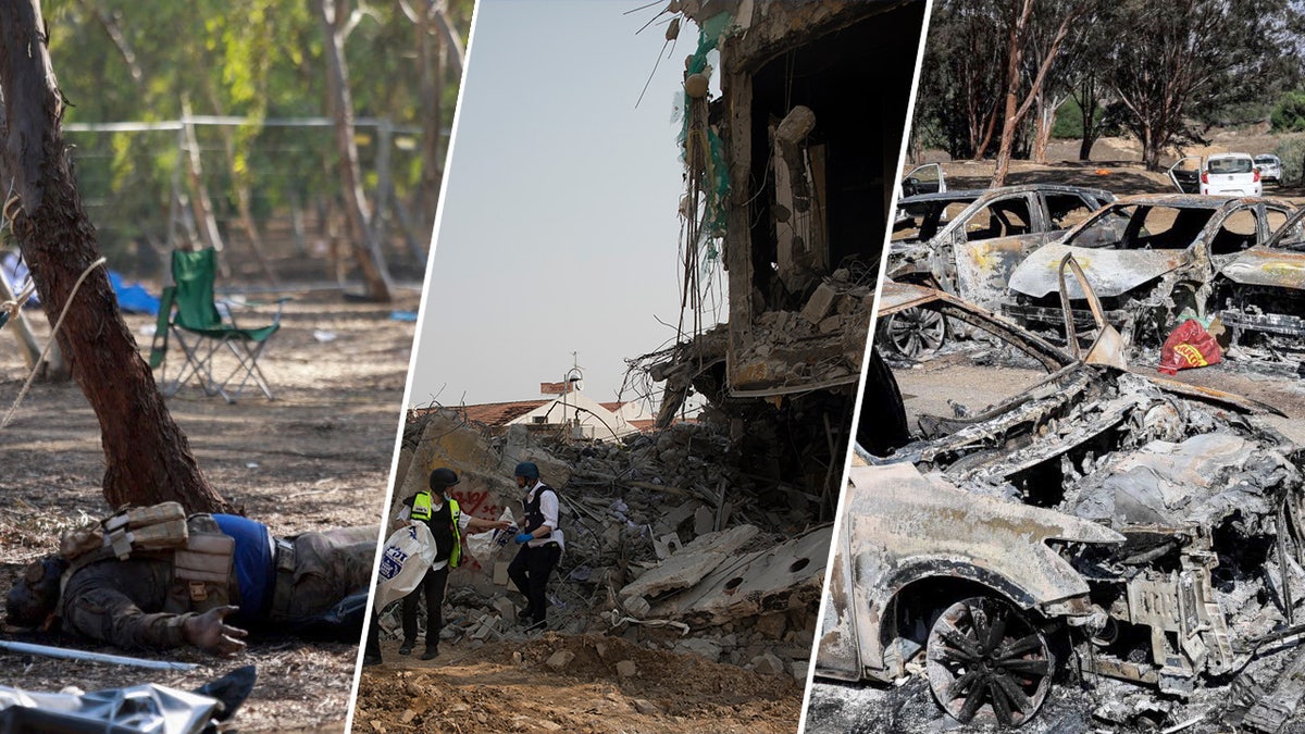 Israelische Zerstörung durch Terroranschläge der Hamas