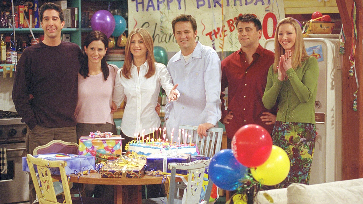 Die Besetzung der Friends dreht eine Episode für die Serie