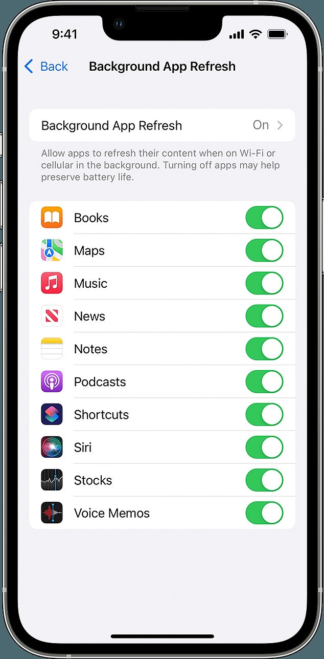 iOS macht es einfach, zu sehen, welche Apps im Hintergrund ausgeführt werden (Apple)
