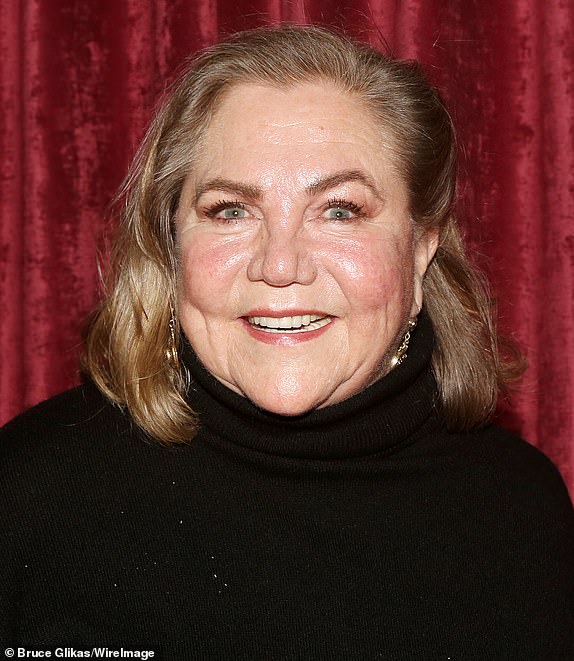 NEW YORK, NEW YORK - FEBRUARY 02: Kathleen Turner poses at the opening night after party for Irish Repertory Theatre's production of "End Game" opening night at Merchants NY on February 2, 2023 in New York City. (Photo by Bruce Glikas/WireImage)