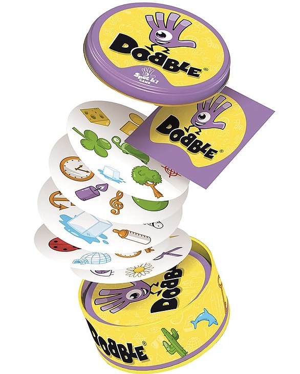 Das Asmodee Dobble-Kartenspiel für 9,99 £ ist ein perfekter Strumpffüller für Kinder ab 6 Jahren