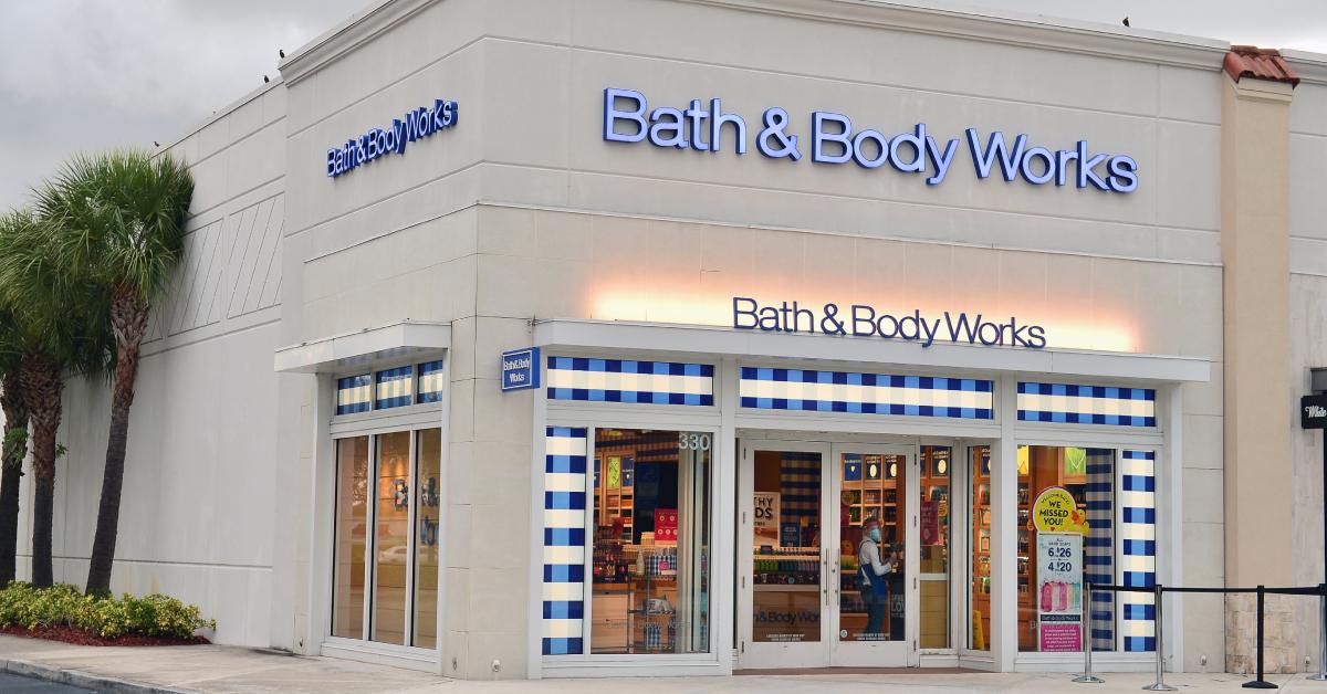 Außenansicht des Bath & Body Works-Ladens