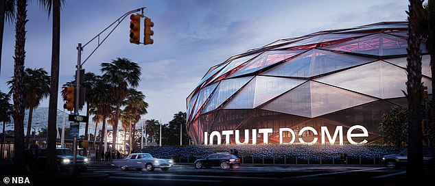 In einem Jahr wird Inglewood offiziell zum Land der Clippers, wenn der Intuit Dome eröffnet wird