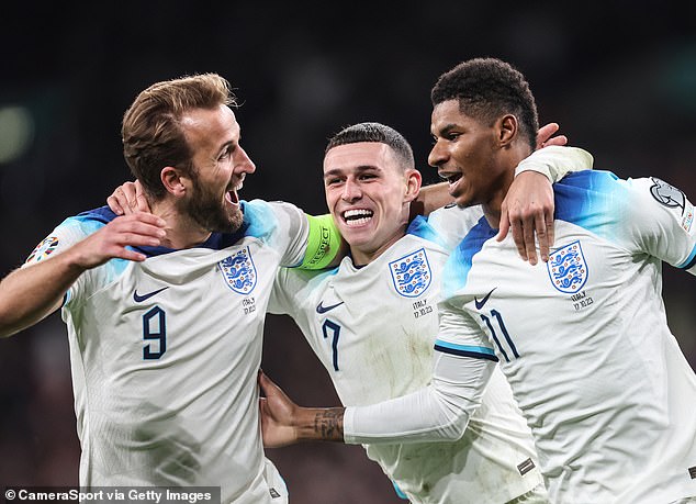 Berichten zufolge feierte England seinen 3:1-Sieg über Italien und sicherte sich damit einen Platz bei der Euro 2024, indem es eine Barsumme von 35.000 Pfund einstreichte