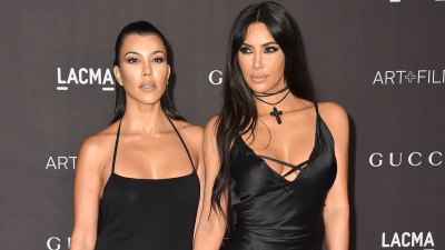 Kim-Kardashians Höhen und Tiefen mit Schwester Kourtney-Kardashian im Laufe der Jahre – von Spin-offs bis hin zu körperlichen Kämpfen – 164