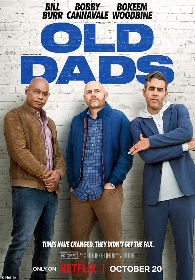 Komisch: In „Old Dads“ (LR) spielen Bokeem Woodbine, Bill Burr und Bobby Cannavale ein Trio von Vätern, die versuchen, ihre Jugend in einer sich ständig verändernden Welt wiederherzustellen
