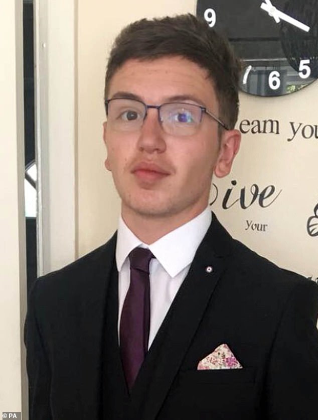 Yousef Ghaleb Makki, 17, from Burnage, who was 'unlawfully killed' by teenager Joshua Molnar in 2019