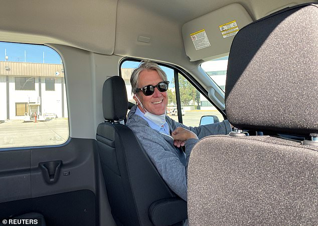 Ruck war im September 2021 an einem hochkarätigen Fahrauftrag beteiligt, als er den Pressewagen für die Wagenkolonne von Präsident Joe Biden in Long Beach, Kalifornien, steuerte
