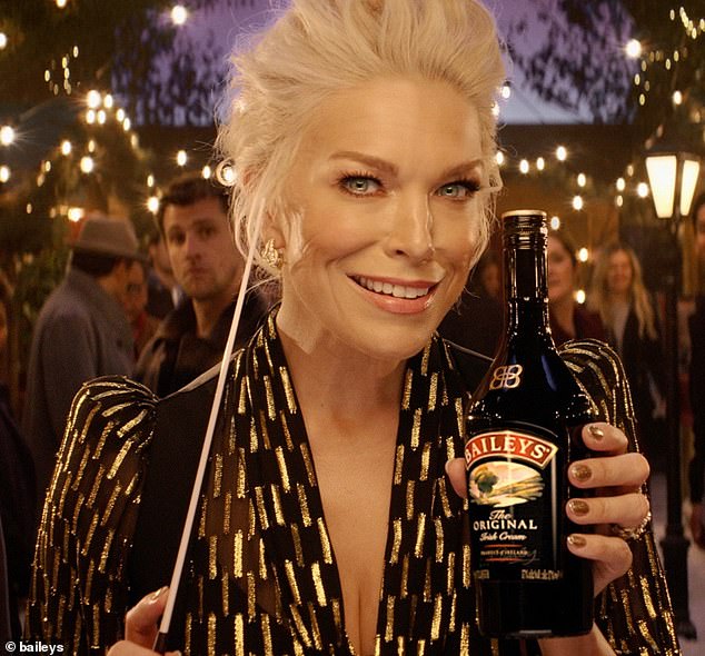 Emmy Award-winning Hannah Waddingham has starred in Baileys' Christmas advert, alongside the Gold Vocal Collective, who play the choir