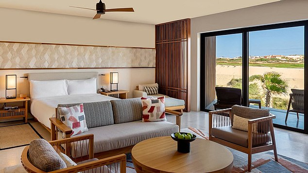 Sitting on the southernmost tip of the Baja Peninsula, Nobu Hotel Los Cabos serves up top notch views of the ocean