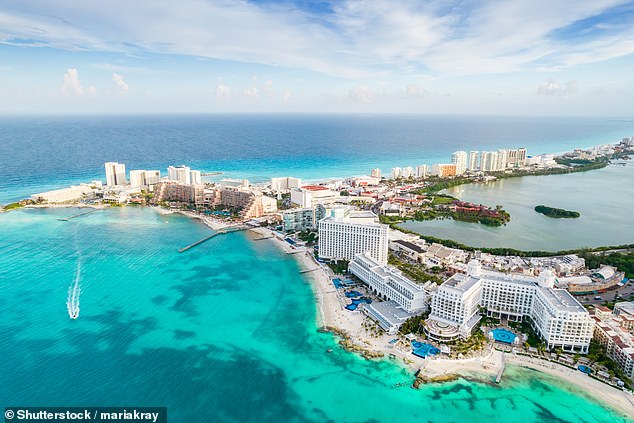 Auf der Liste steht auch ein von Club Med angebotener All-Inclusive-Urlaub nach Cancun im November für 1.868 £ pro Person